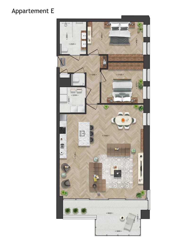 Foto 12 van Elantra: Appartement E (Bouwnr. 17)