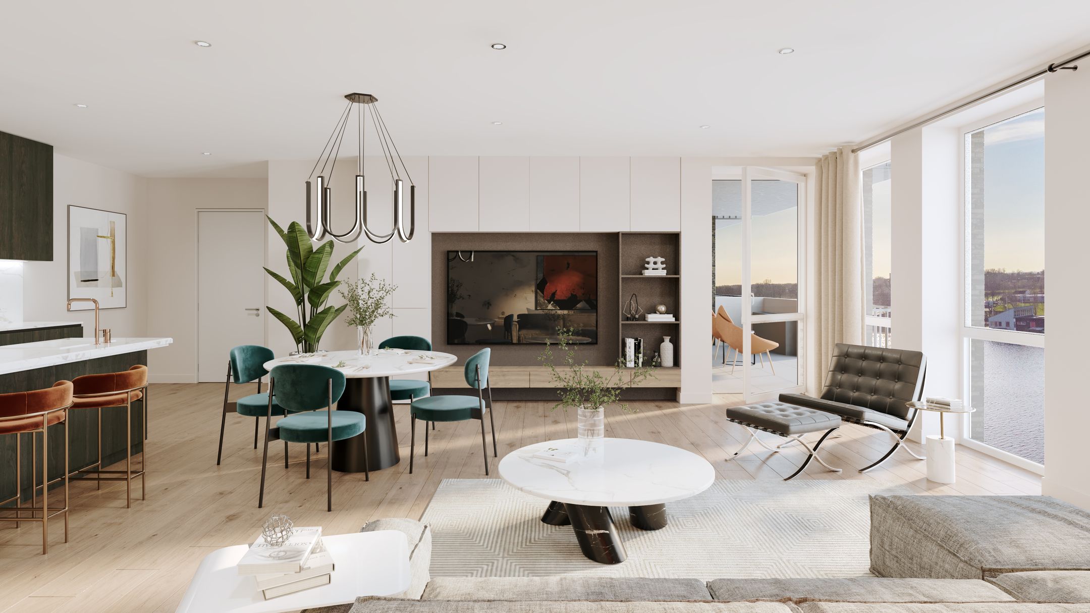 Kade Appartement | Type B (Bouwnr. 3), Goes, 4463LA, Zeeland, Nederland