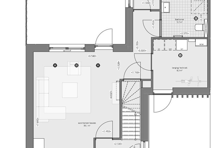 Bekijk foto 9 van Woningen Nijverheidsweg Domburg (Bouwnr. 13)