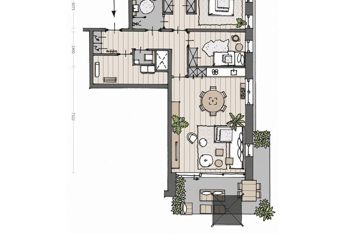 Bekijk foto 11 van Appartementen De Elias (Bouwnr. 101)