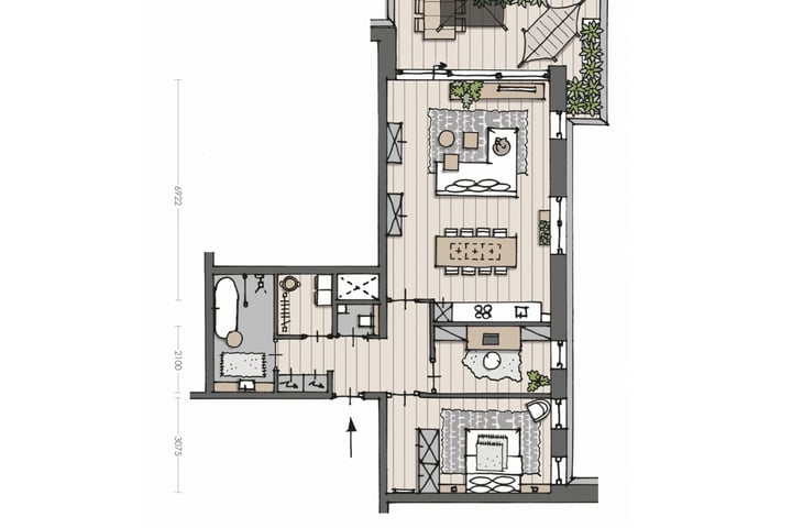 Bekijk foto 11 van Appartementen De Elias (Bouwnr. 127)