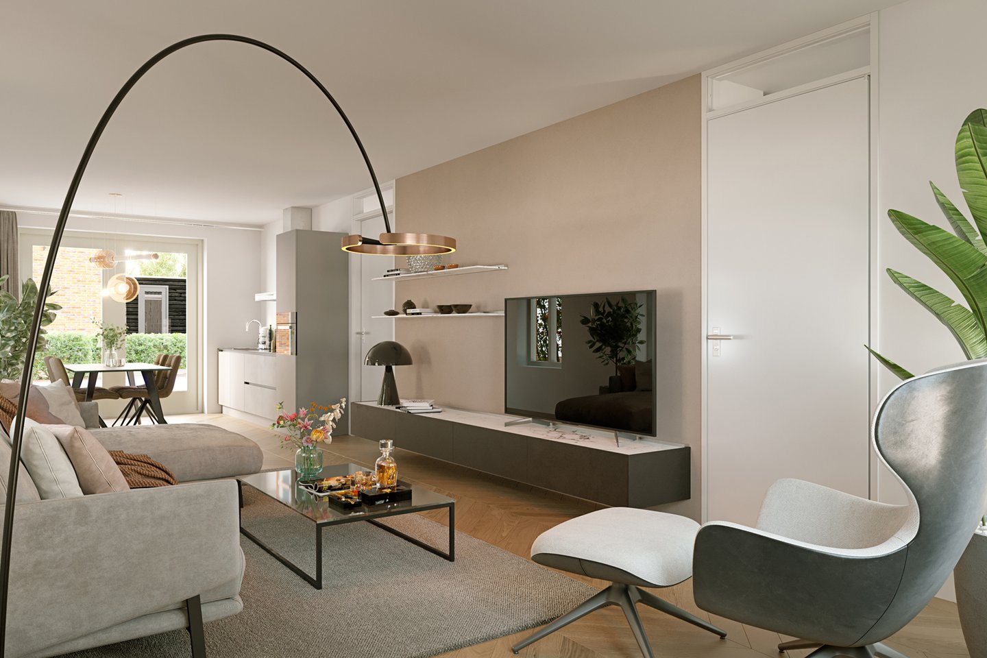 Bekijk foto 2 van Levensloopbestendige 2/1-kapwoning (Bouwnr. 6)