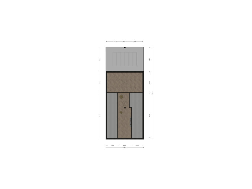 Bekijk plattegrond van Vliering van Nieuwevaart 34