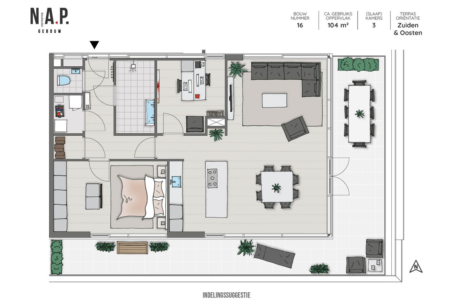 Bekijk foto 5 van Appartement (Bouwnr. 16)