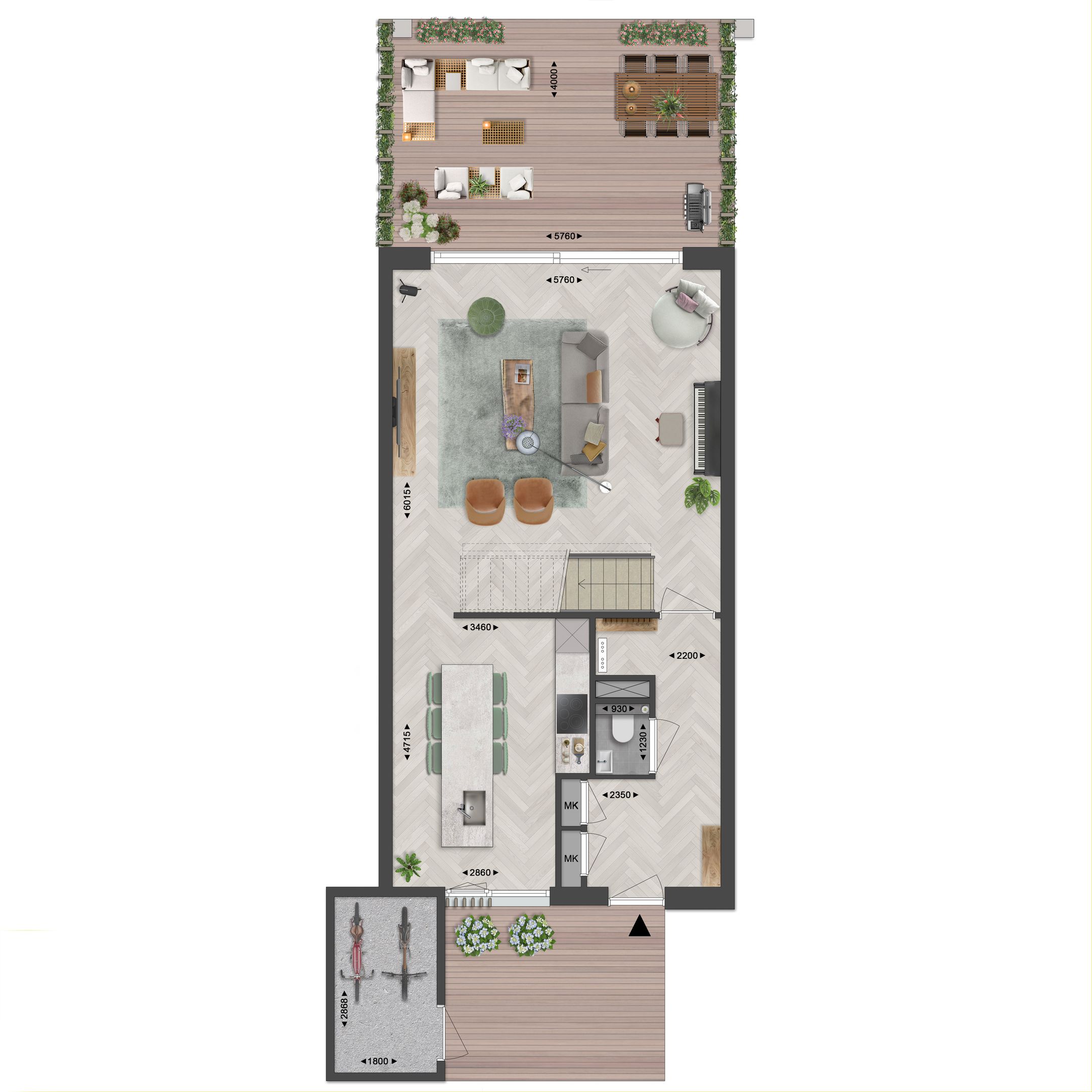 Photo 3 of Kops Kwartier - Hoekwoning Oliva C (Bouwnr. 1)