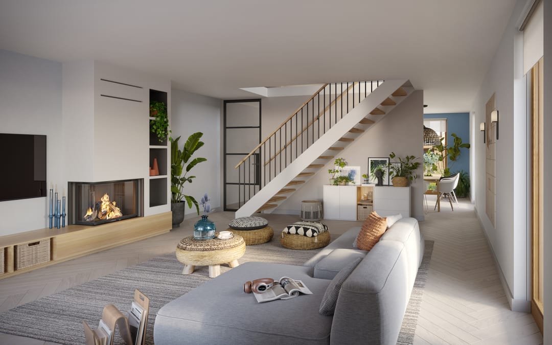 Foto 7 van Kops Kwartier - 2^1-kapwoning Oliva As (Bouwnr. 6)