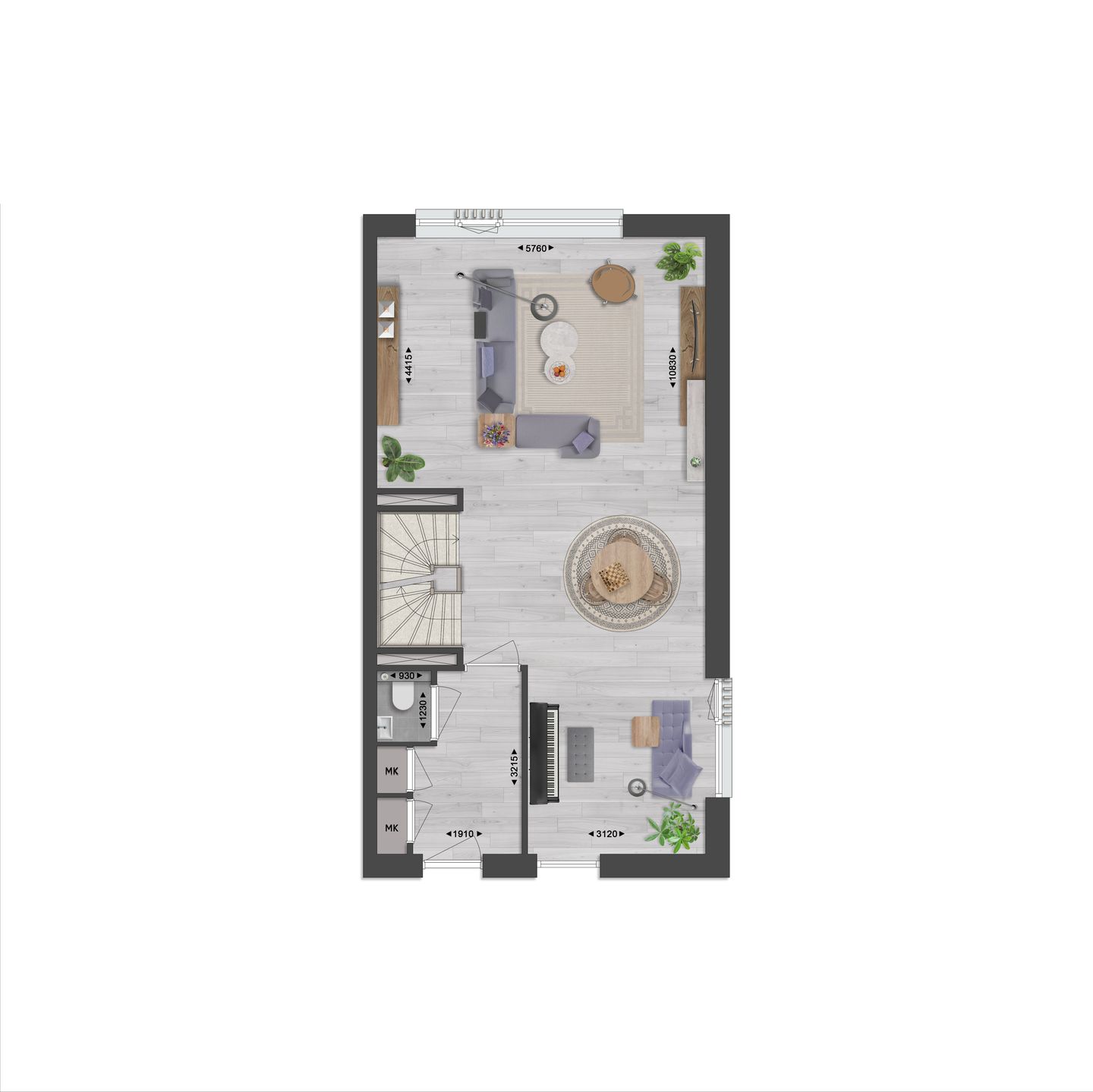 Photo 4 of Kops Kwartier - 2^1-kapwoning Gladiolus Gs (Bouwnr. 9)