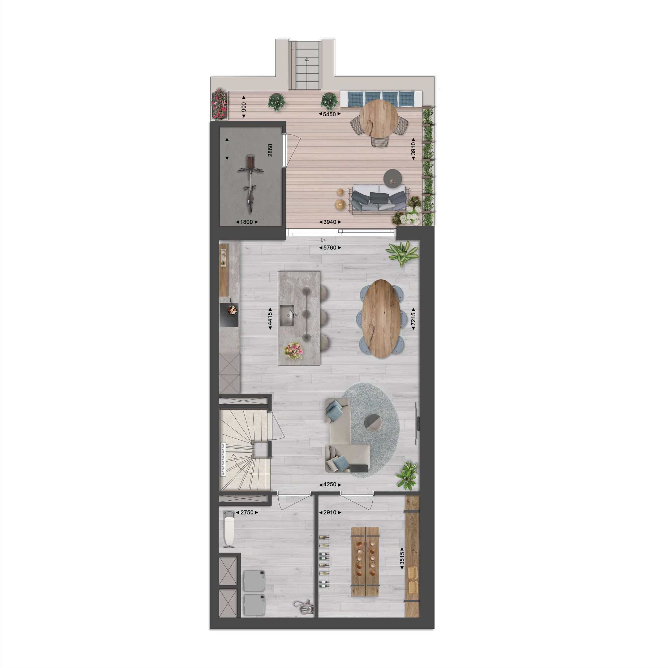 Photo 3 of Kops Kwartier - 2^1-kapwoning Gladiolus Gs (Bouwnr. 9)