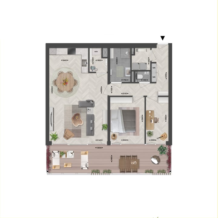 Foto 2 van Kops Kwartier - Gebouw B - Rubia A (Bouwnr. 6)