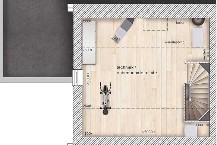 Bekijk foto 4 van Type A: half vrijstaande woningen (Bouwnr. 1)