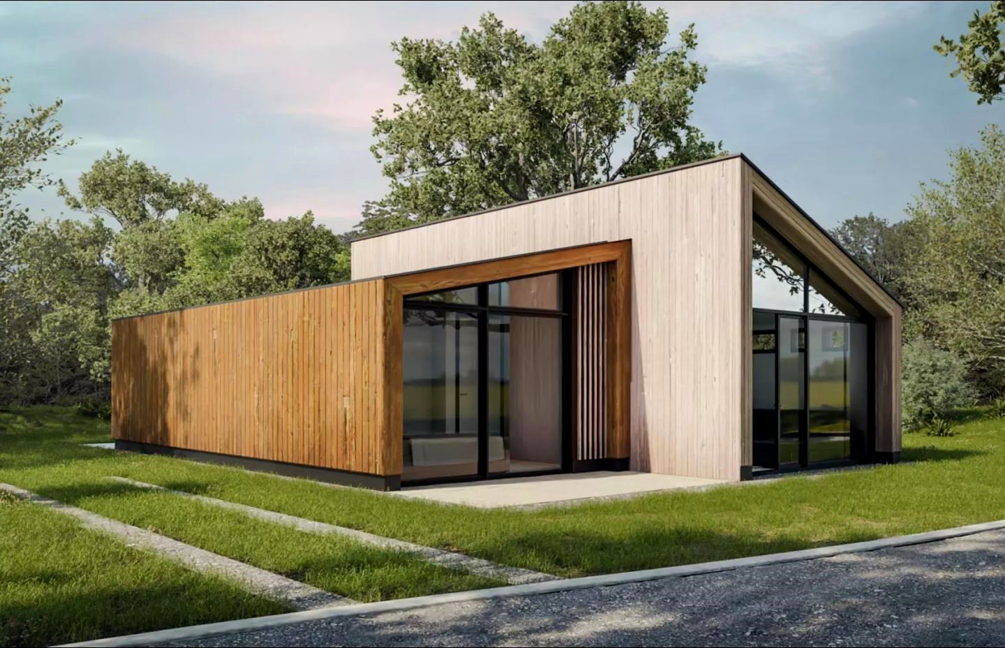 Bekijk foto 1 van 4 persoons recreatiewoning type 4ELW (Bouwnr. 14)