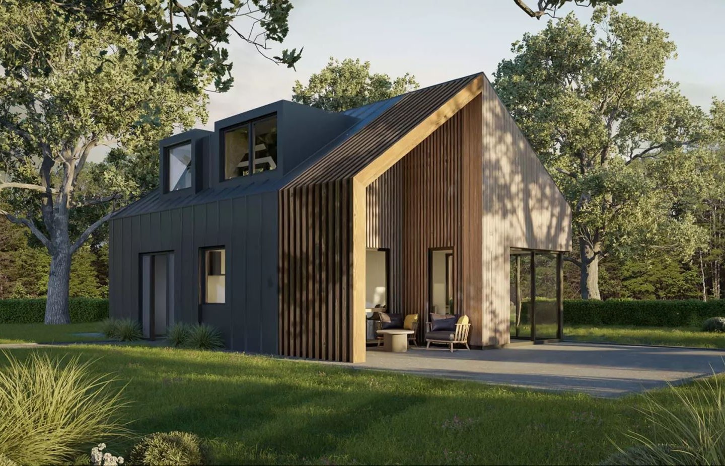 Bekijk foto 1 van 6 persoons recreatiewoning type 6L (Bouwnr. 40)