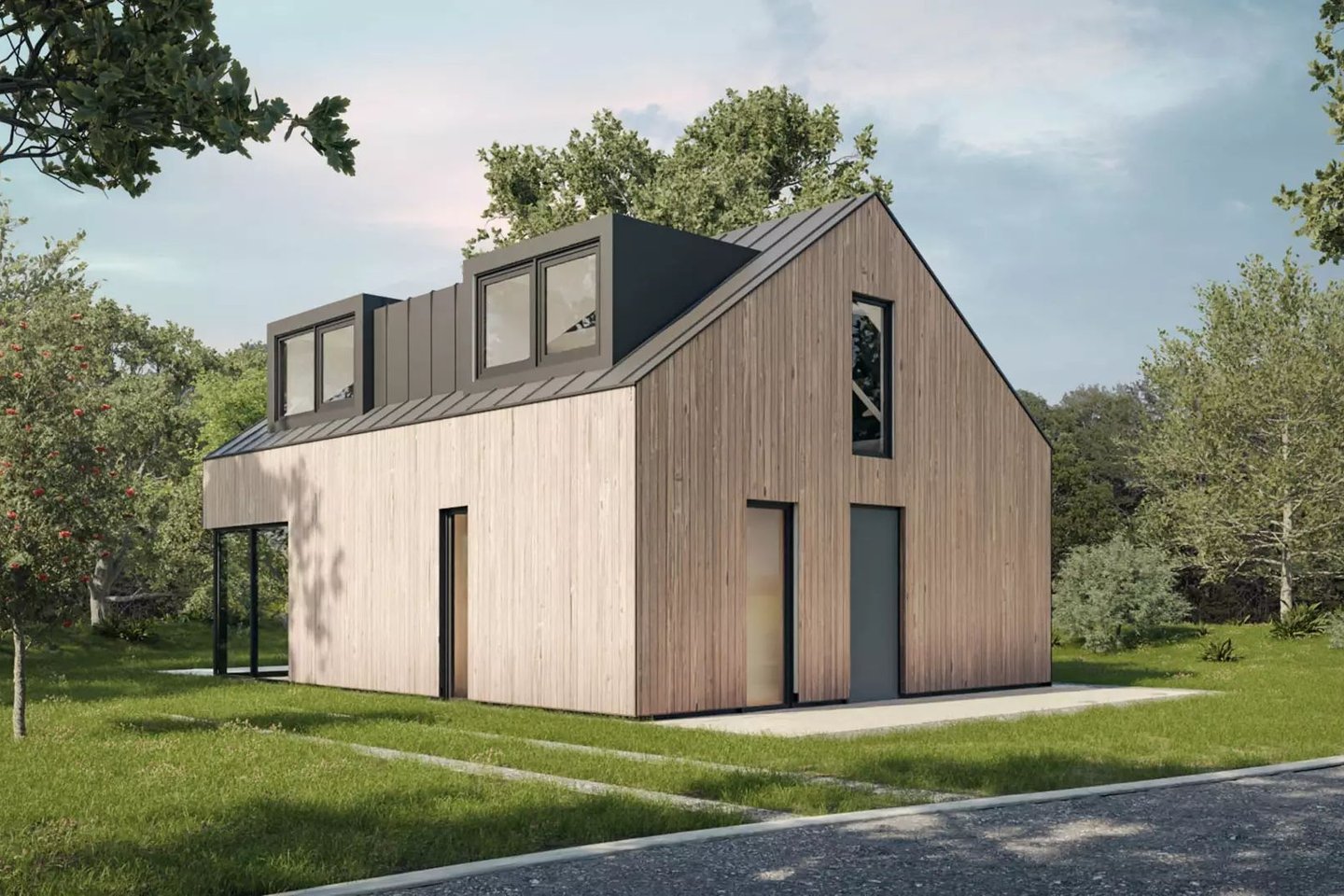 Bekijk foto 2 van 6 persoons recreatiewoning type 6L (Bouwnr. 40)