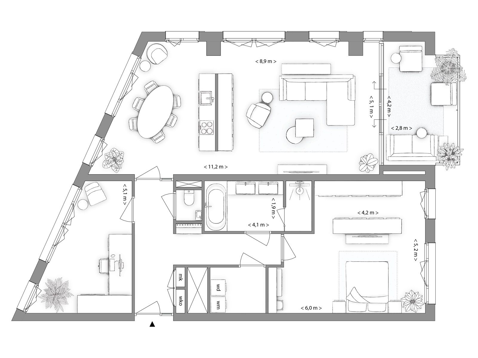 Foto 15 van Indigo | 1.1.1 | Type A | 3-kmrapp (Bouwnr. 1)