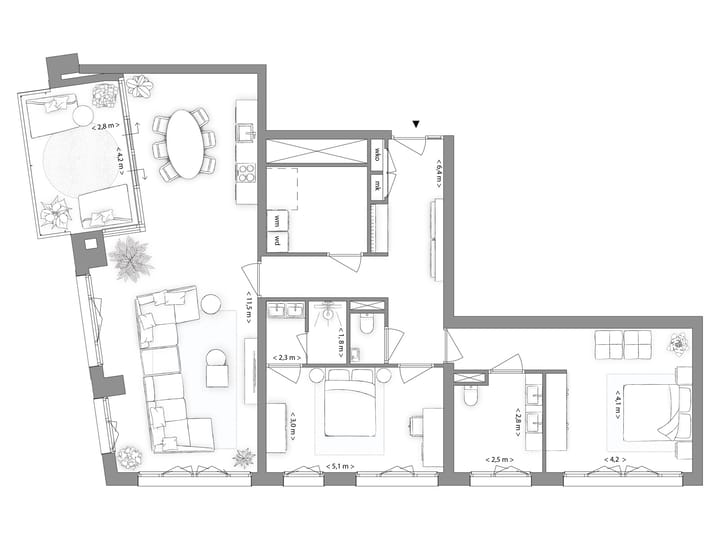 Photo 16 of Indigo | 1.1.2 | Type A | 3-kmrapp (Bouwnr. 2)