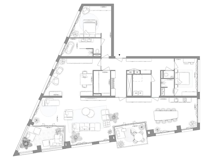 Foto 18 van Indigo | 1.7.2. | Type D | 3-kmrapp (Bouwnr. 18)