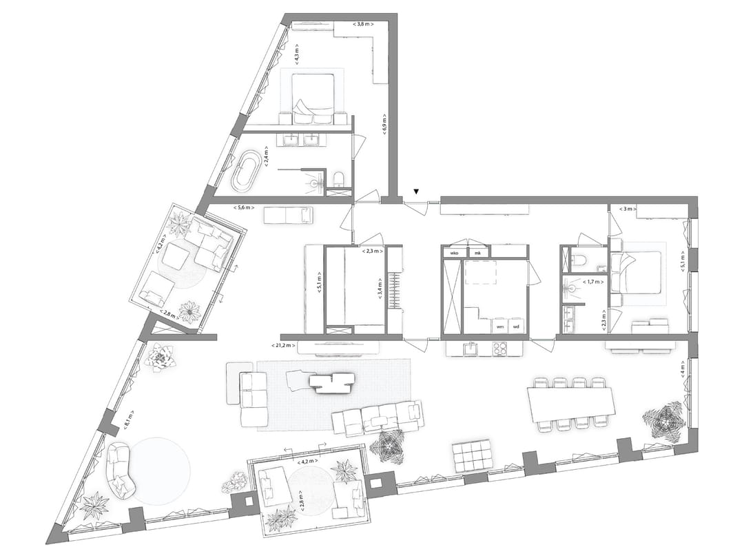 Foto 13 van Indigo | 1.8.2. | Type D | 3-kmrapp (Bouwnr. 20)