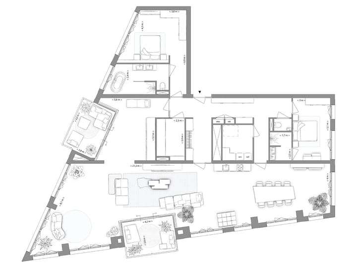 Foto 13 van Indigo | 1.8.2. | Type D | 3-kmrapp (Bouwnr. 20)