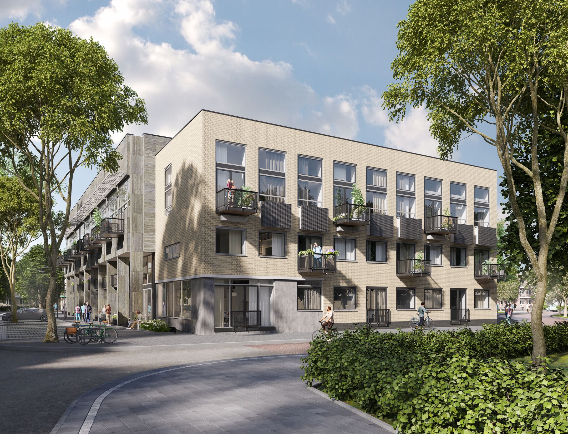 Maisonnette - Gebouw D (Bouwnr. 51), Hengelo (OV), 7551BN, Overijssel, Nederland  