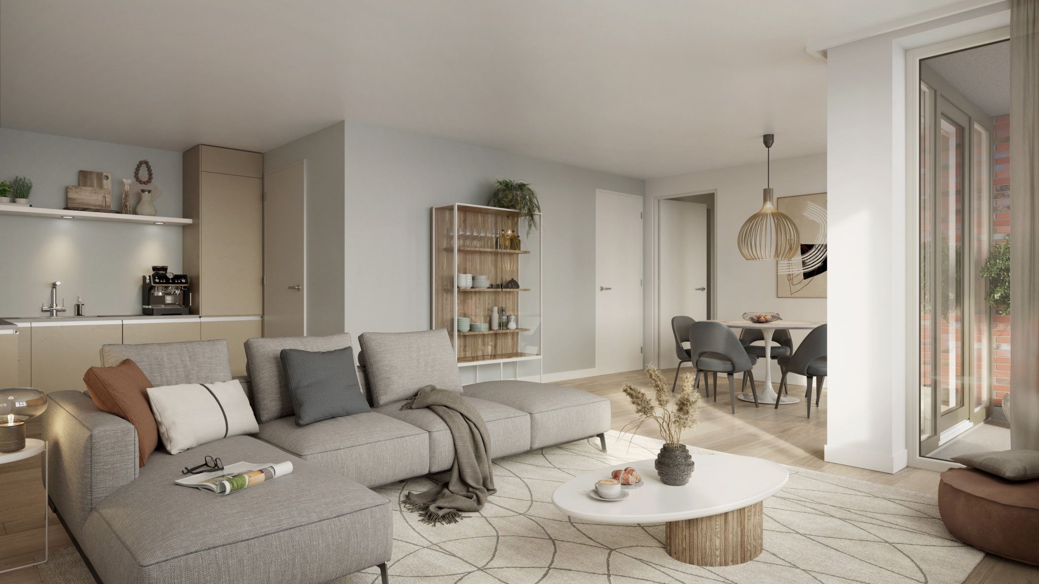 Parkzicht - Appartementen (Bouwnr. 88), Tilburg, 5017AL, Noord-Brabant, Nederland  