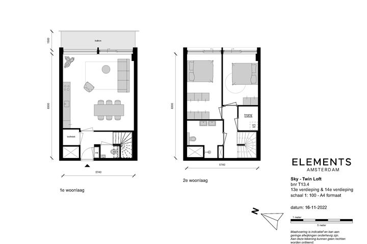 Bekijk foto 2 van Elements | Sky Twin loft (Bouwnr. T 13.4)