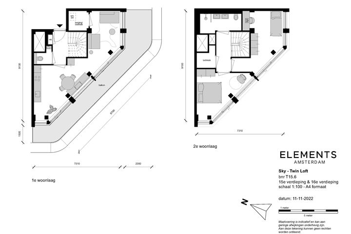 Bekijk foto 2 van Elements | Sky Twin loft (Bouwnr. T15.6)