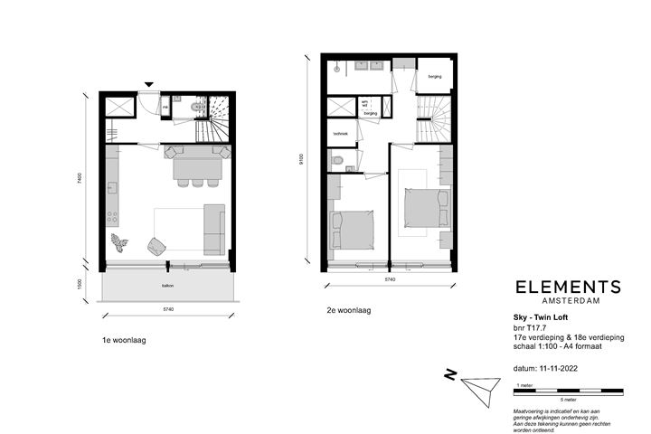 Bekijk foto 2 van Elements | Sky Twin loft (Bouwnr. T 17.7)