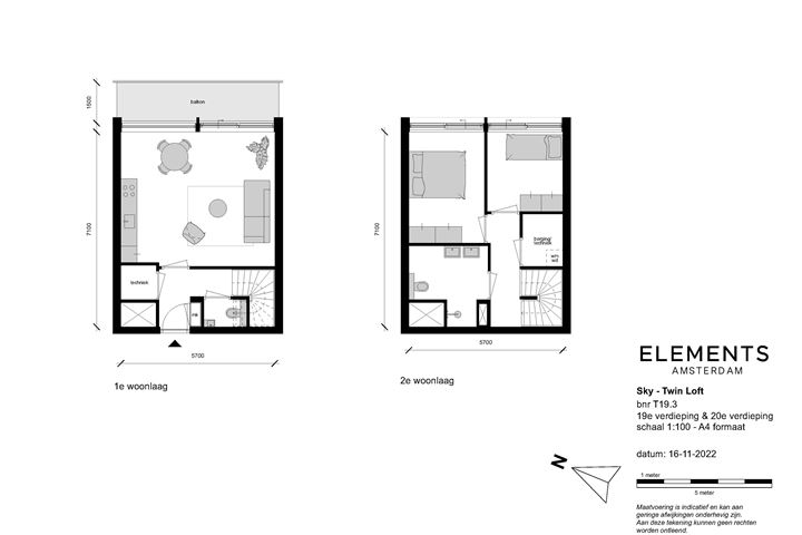 View photo 2 of Elements | Sky Twin loft (Bouwnr. T 19.3)