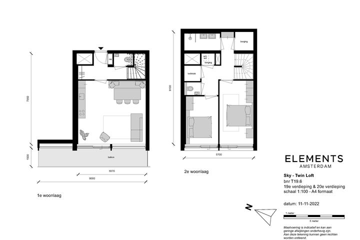 Bekijk foto 2 van Elements | Sky Twin loft (Bouwnr. T 19.6)