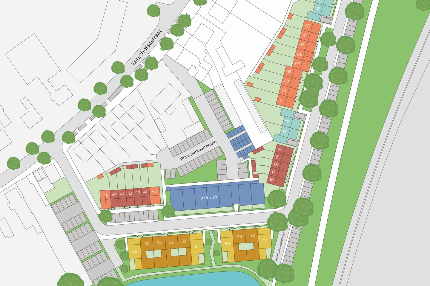 Bekijk foto 3 van 4 | Roots | De Hertog | Tussenwoning (Bouwnr. 4)