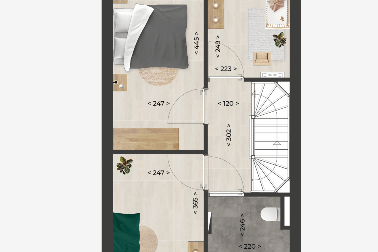 Bekijk foto 5 van 4 | Roots | De Hertog | Tussenwoning (Bouwnr. 4)