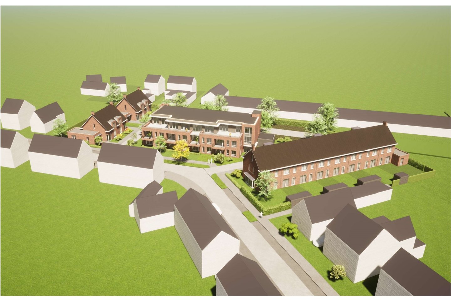 View photo 2 of Twee-onder-een-kap woning (Bouwnr. 1)