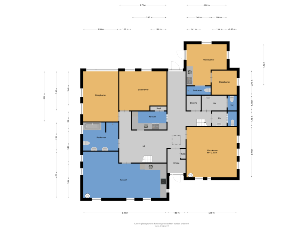 Bekijk plattegrond van Begane Grond van Westeinde 2