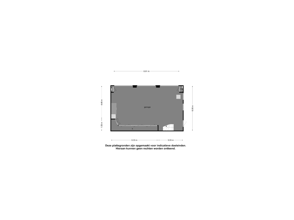 Bekijk plattegrond van Bijgebouw van Spechtlaan 6