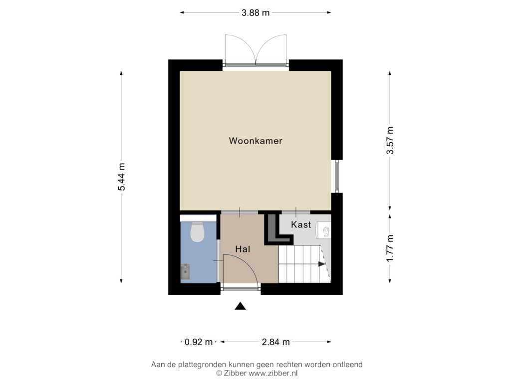 Bekijk plattegrond van Begane grond van Duinwekken 29-- 408