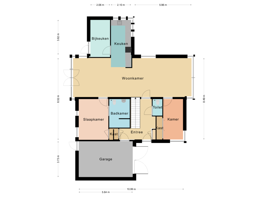 Bekijk plattegrond van IJhorst Heerenweg 22a v0 van Heerenweg 22-A