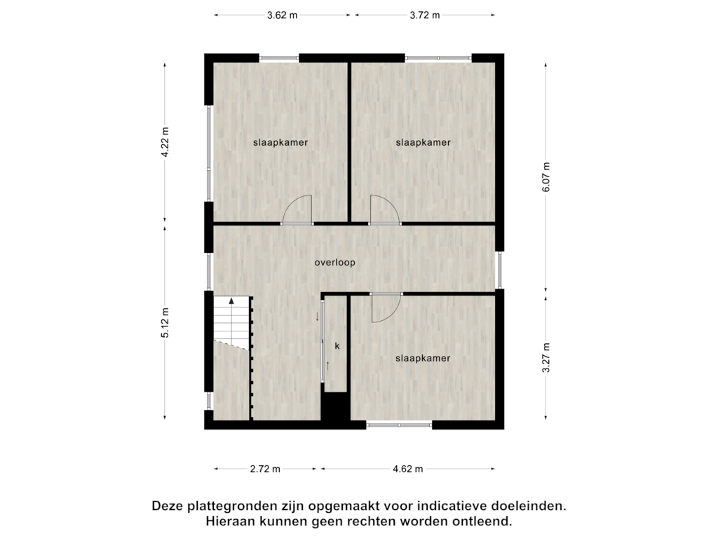 Bekijk plattegrond van 3_2e verdieping van Parnassialaan 196