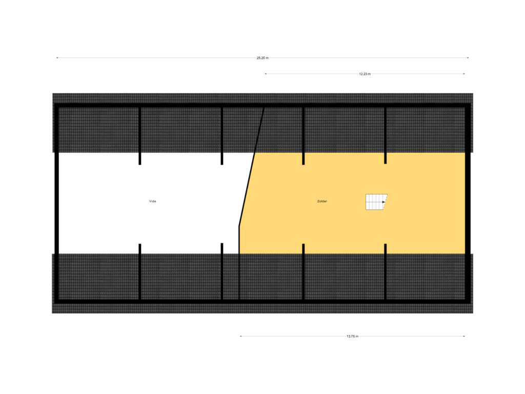 Bekijk plattegrond van 2e Verdieping van Schaapweg 1