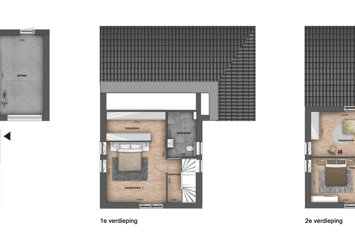 Bekijk foto 2 van Type A: vrijstaande woning (Bouwnr. 1)
