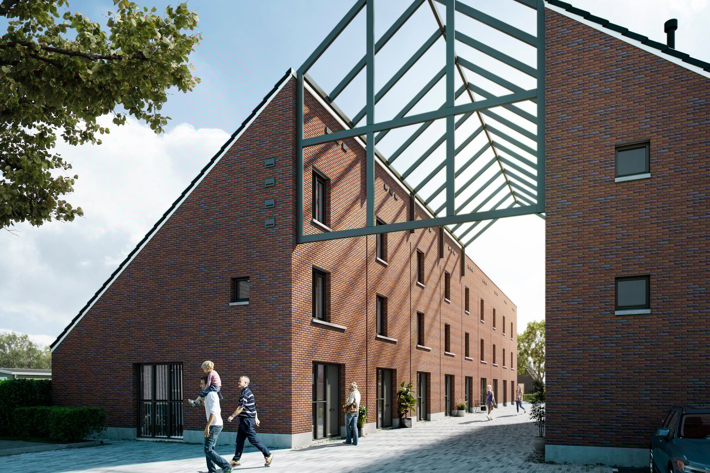 Bekijk foto 1 van Type C: Tussenwoning (Bouwnr. 10)