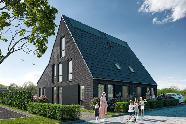 Type D: 2-onder-1-kapwoning (Bouwnr. 2)