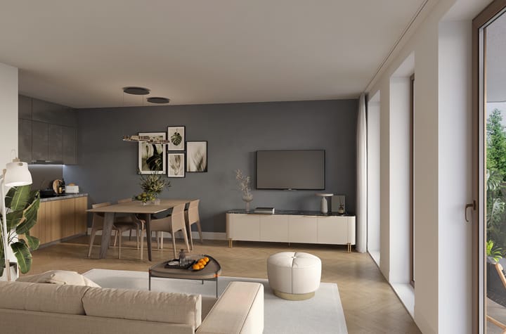 Foto van 2 KAMERAPPARTEMENT Portiekflat