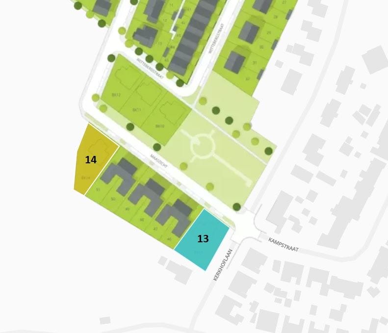 Maaszicht - kavel 13 plan Meuleveld