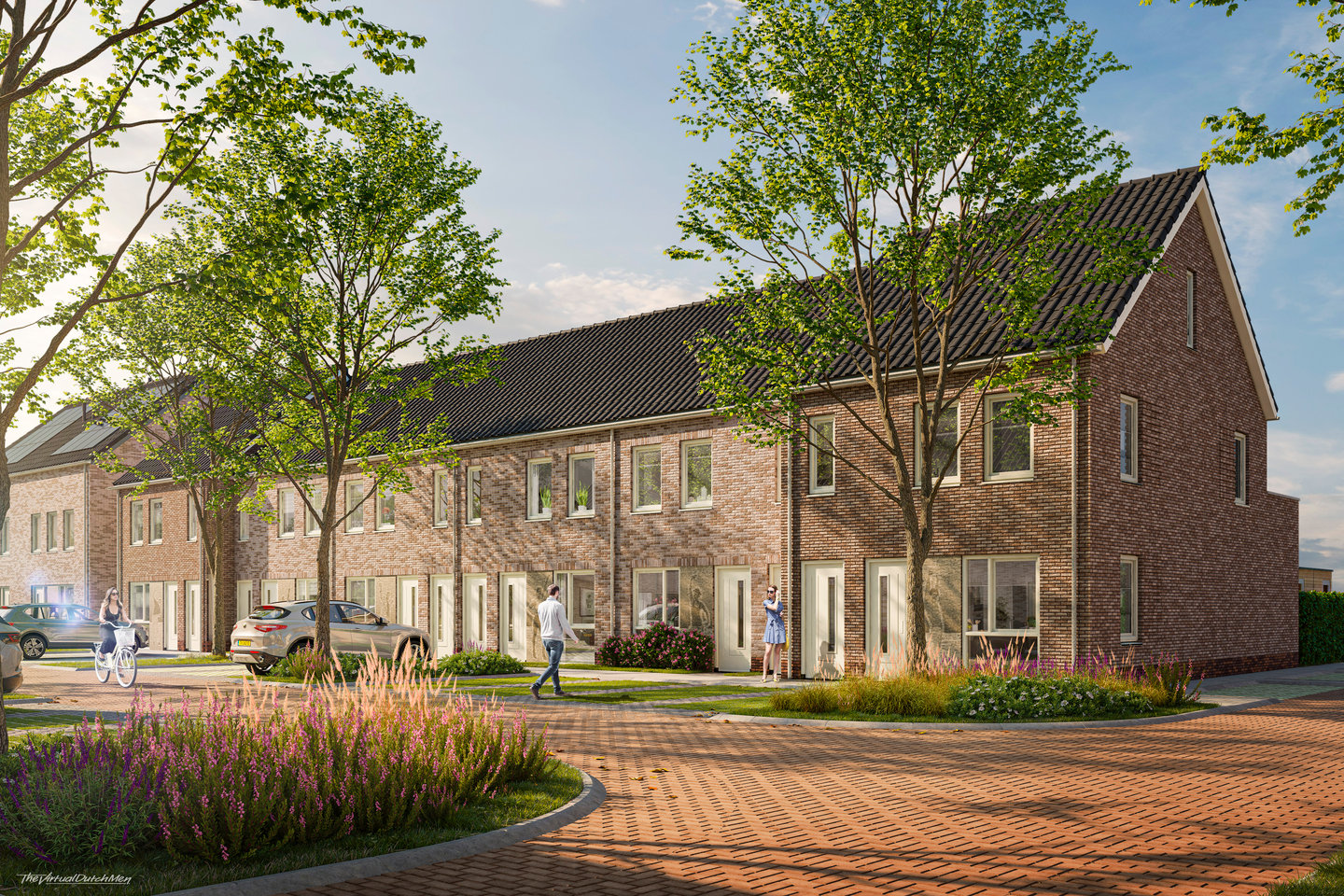 Bekijk foto 2 van Beneden- en bovenwoningen (Bouwnr. 17)