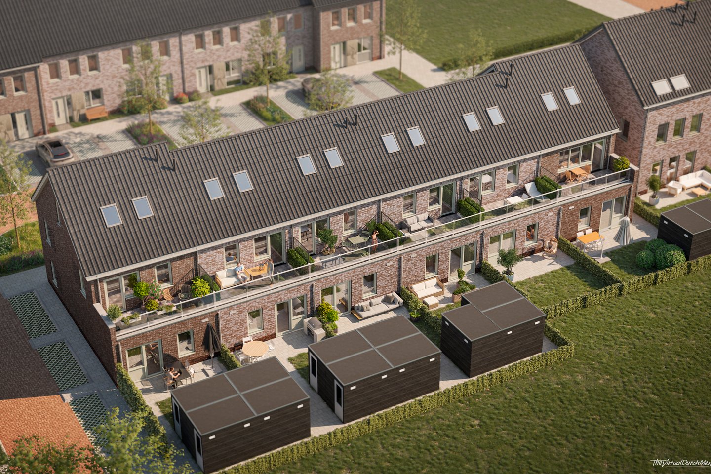 Bekijk foto 3 van Beneden- en bovenwoningen (Bouwnr. 17)