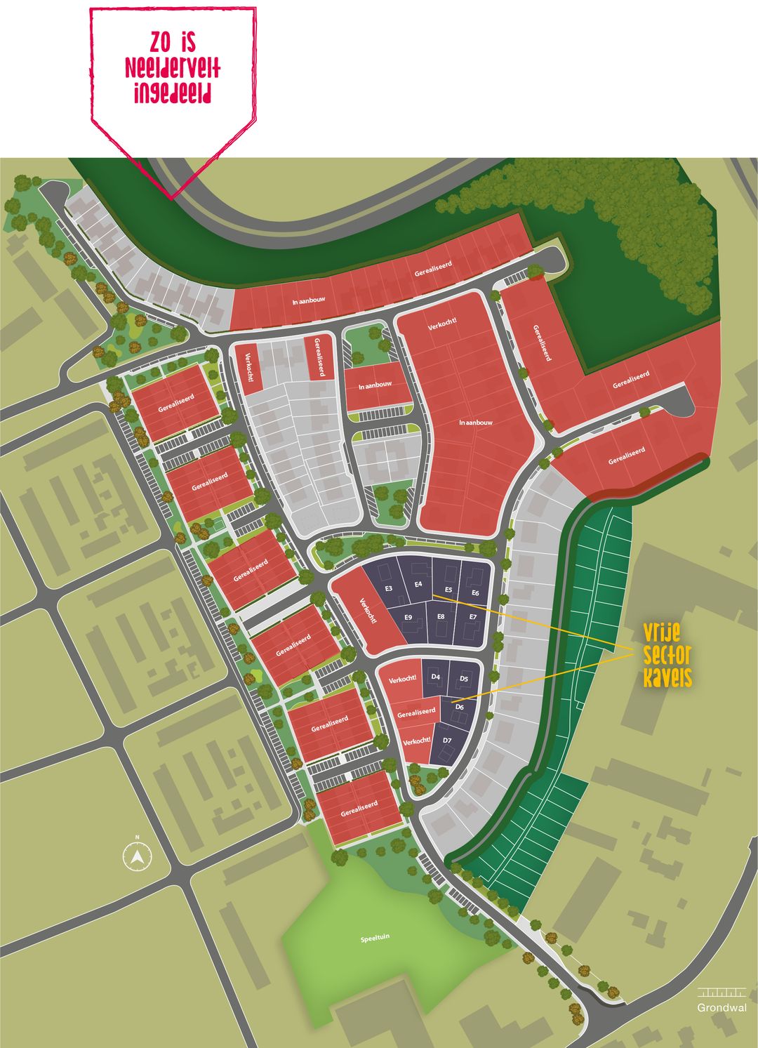 Foto 1 van Neeldervelt vrije sector bouwkavel E5 (Bouwnr. 5)