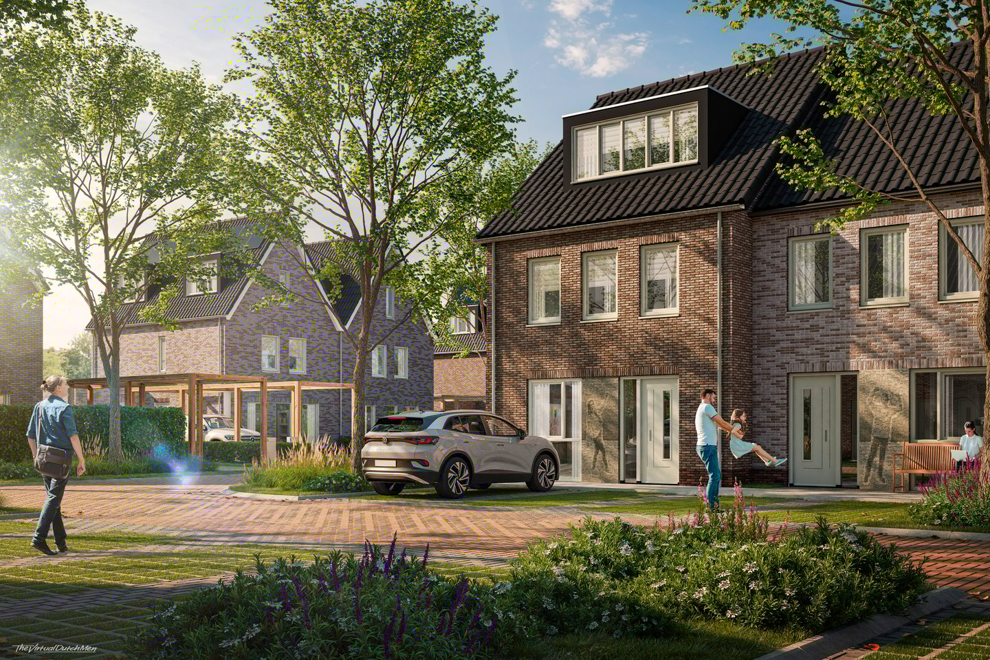 Bekijk foto 1 van Rijwoningen (Bouwnr. 21)