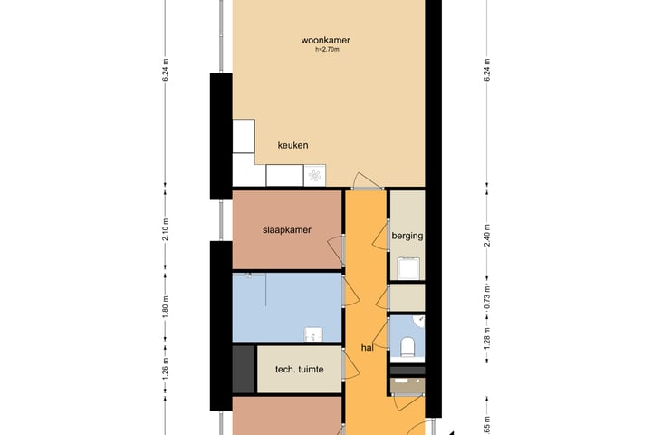 Bekijk foto 13 van De Nieuwe Defensie | Appartement L (Bouwnr. 302)