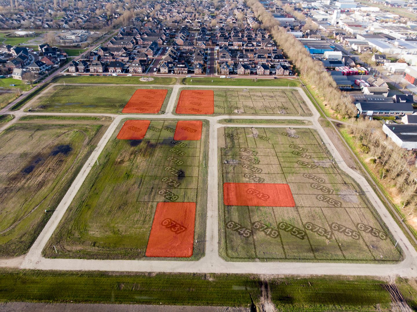 Foto 1 van Vrije kavels de Slagen