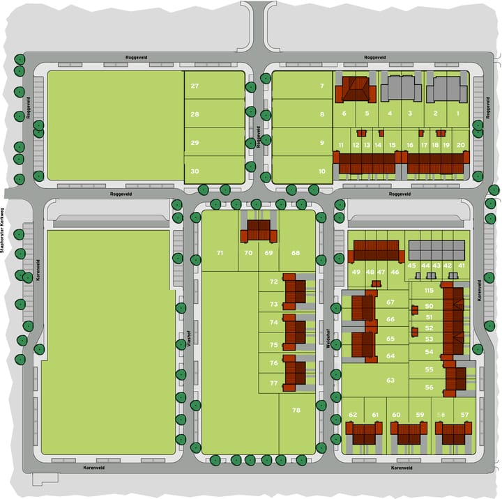 Foto 3 van Vrije kavels de Slagen